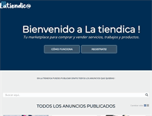Tablet Screenshot of latiendica.com